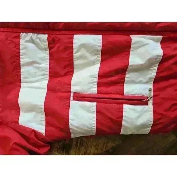 Vintage 90's Forte Women's Ski Jacket Size 10 Stunner Red - Picture 6 of 16